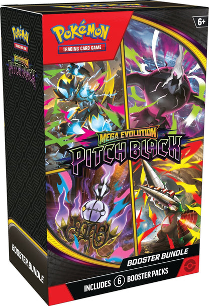 Pokemon Pitch Black Booster Bundle - sett skråstilt fra venstre side