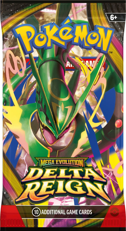 Pokemon Delta Reign booster pakke med Mega Rayquaza-design