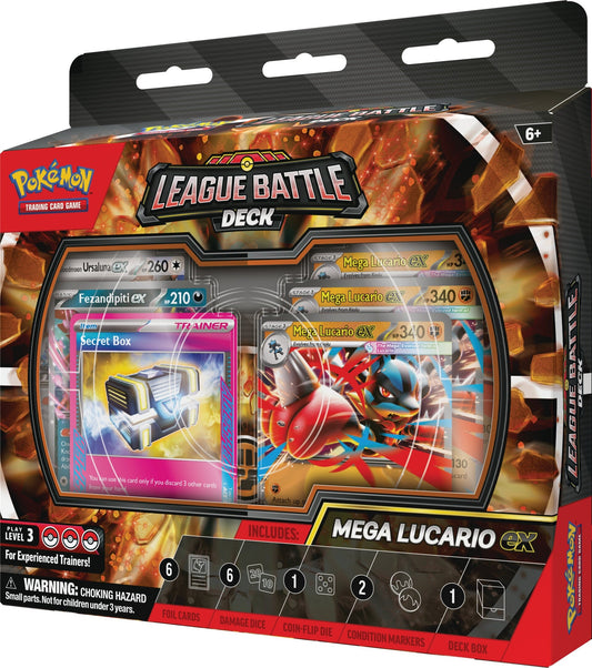 Pokemon Mega Lucario ex League Battle Deck