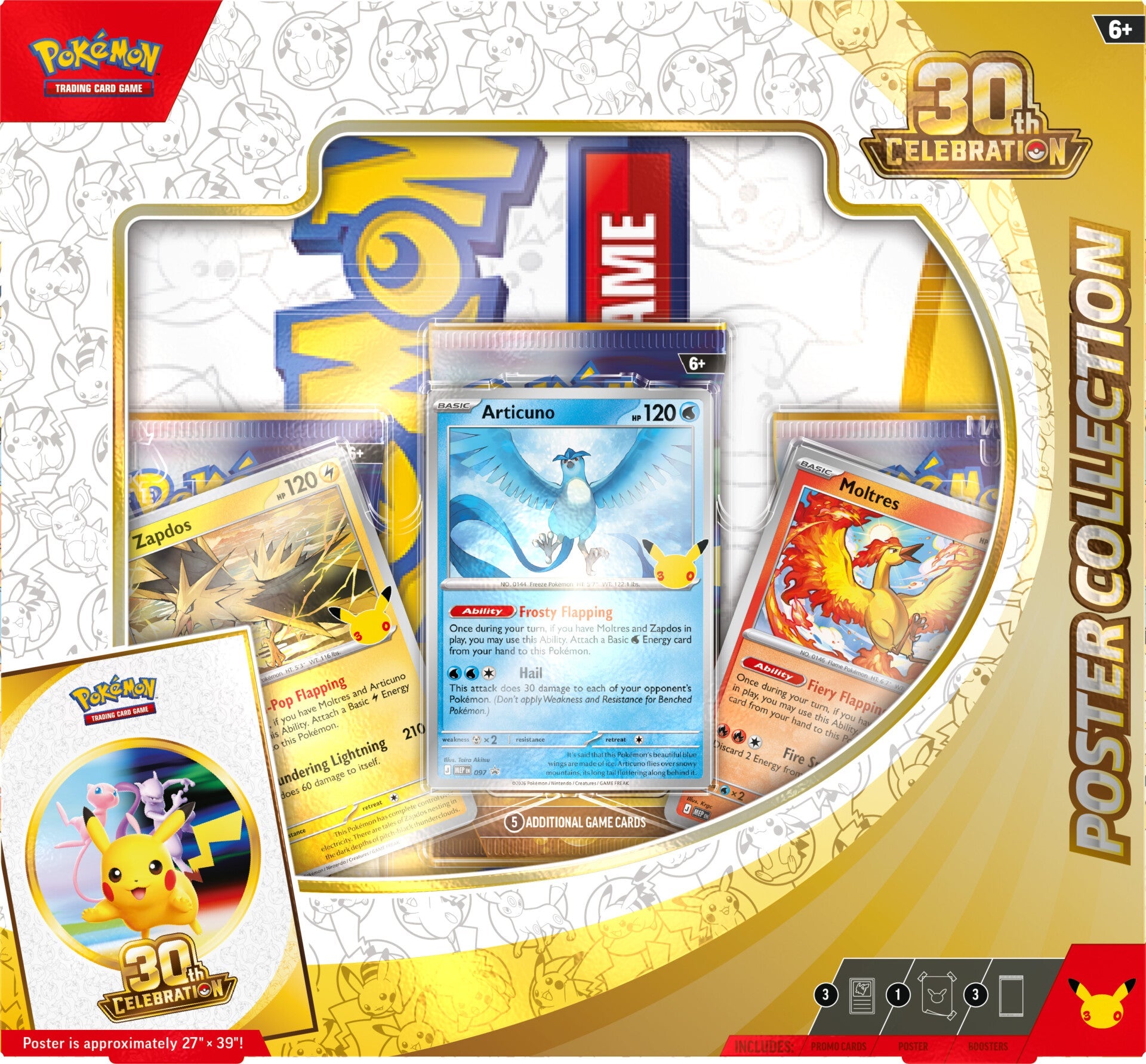 Pokemon 30th Celebration Poster Collection