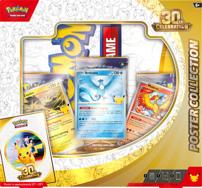Pokemon 30th Celebration Poster Collection