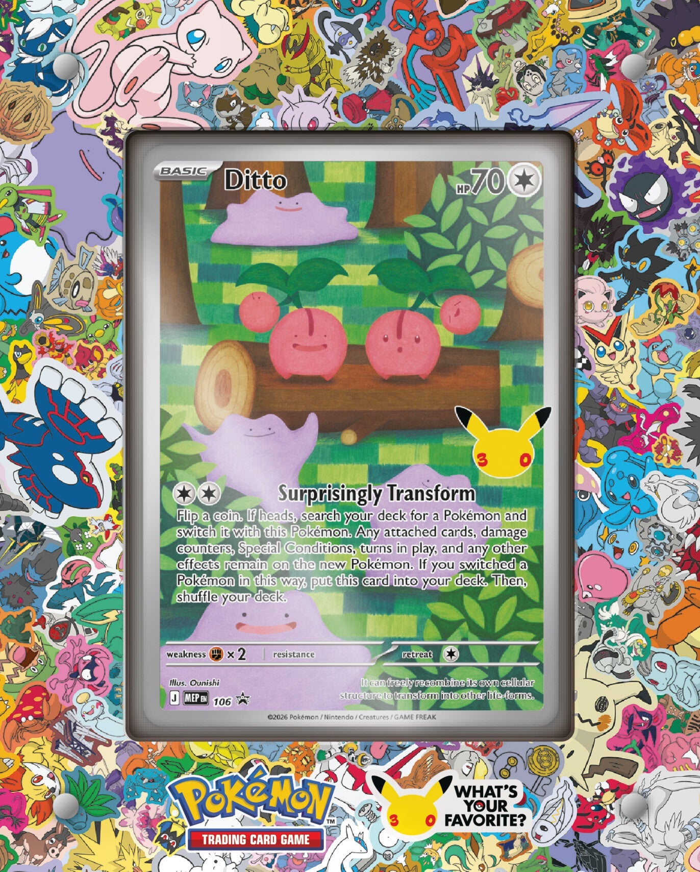 Pokemon 30th Celebration Ditto Premium Collection