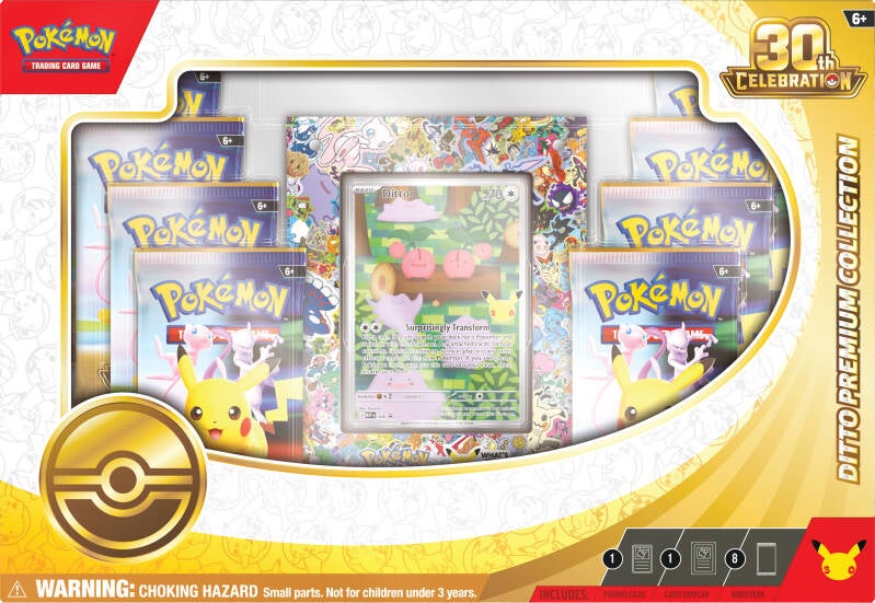 Pokemon 30th Celebration Ditto Premium Collection