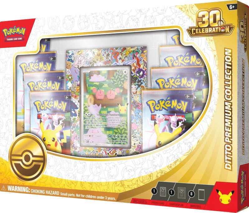 Pokemon 30th Celebration Ditto Premium Collection