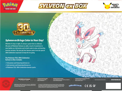 Pokemon 30th Celebration Sylveon ex Box