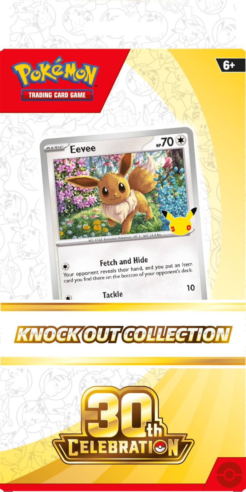 Pokemon 30th Celebration Knock Out Collection Eevee