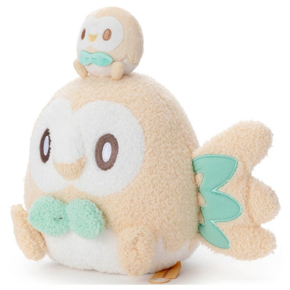 Pokemon Takara Tomy Pokepeace Rowlet Plush (30cm)
