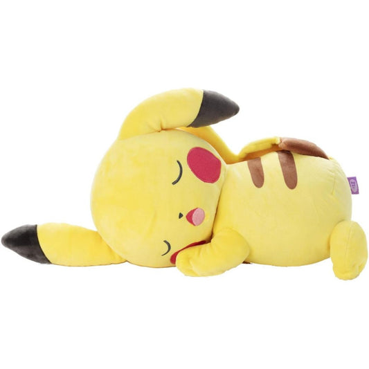 Pokemon Takara Tomy Sleeping Friends Large Pikachu Plush