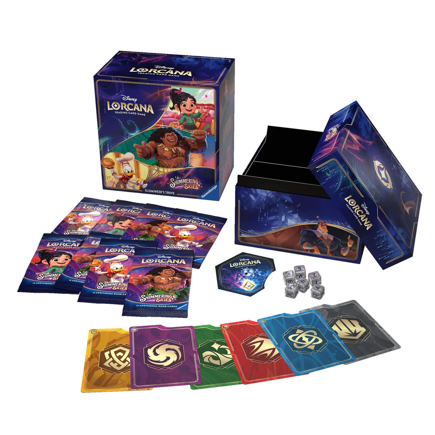 Disney Lorcana Shimmering Skies Illumineer's Trove Set