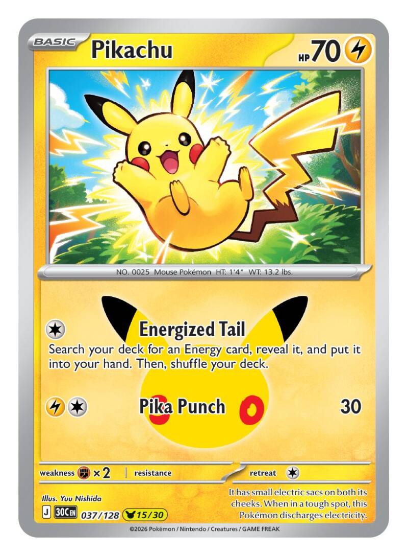 Pokemon 30th Celebration Booster Pakke