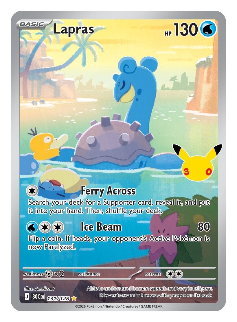 Pokemon 30th Celebration Booster Pakke
