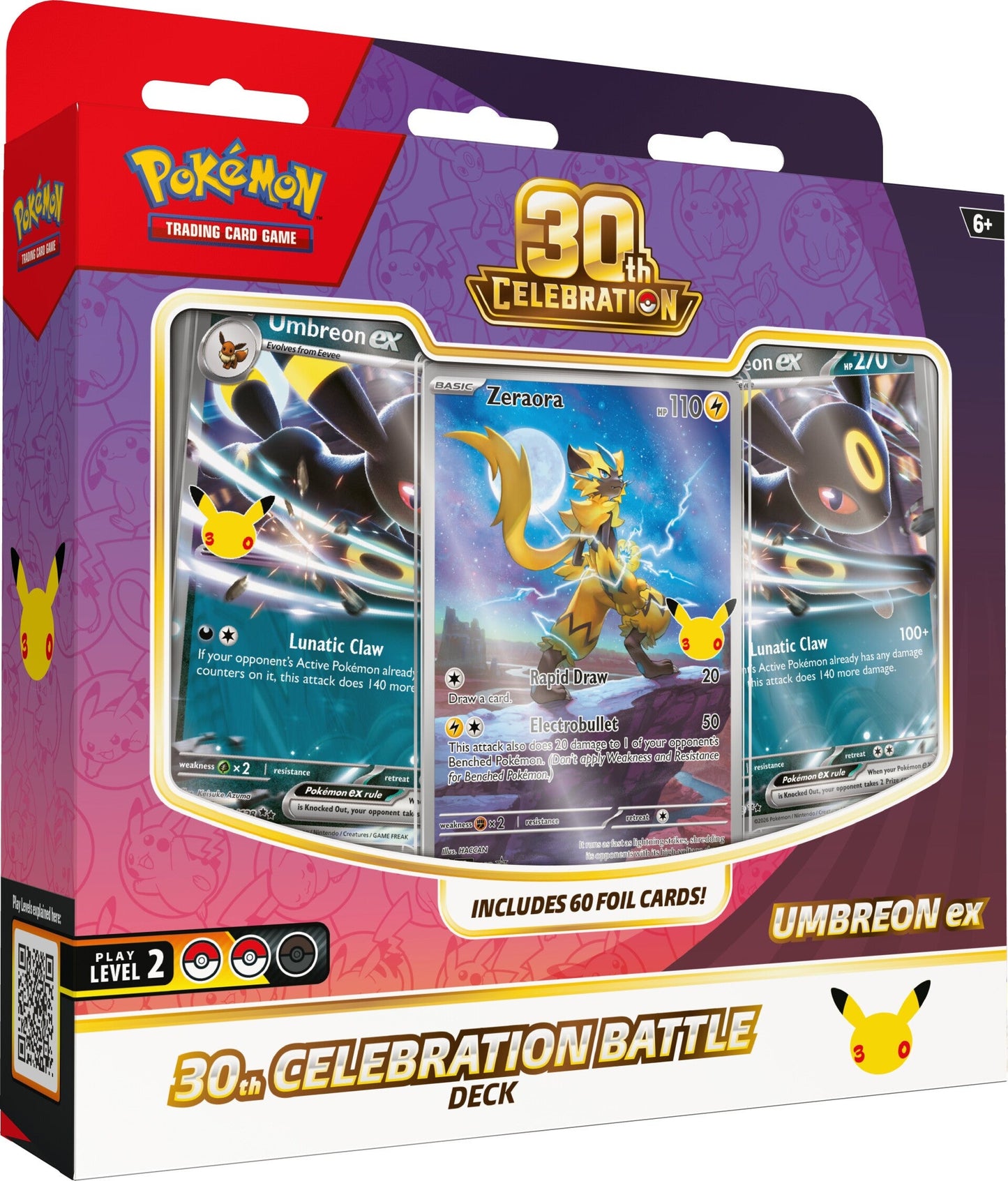 Pokemon 30th Celebration Umbreon ex Battle Deck