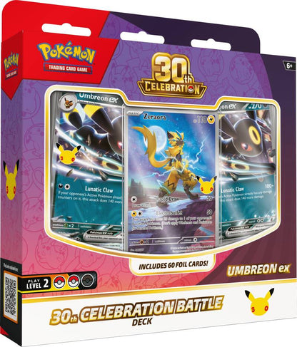 Pokemon 30th Celebration Umbreon ex Battle Deck