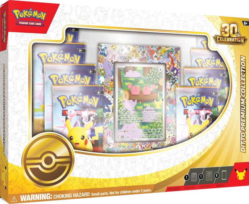 Pokemon 30th Celebration Ditto Premium Collection