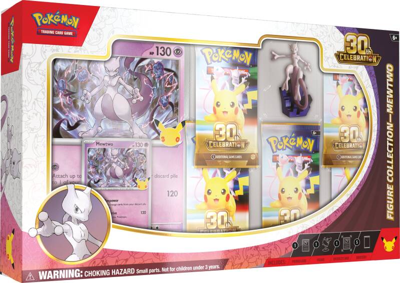 Pokemon 30th Celebration Mewtwo Figure Collection