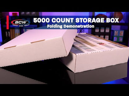 BCW 5000 Count Storage Box (Full Lid)