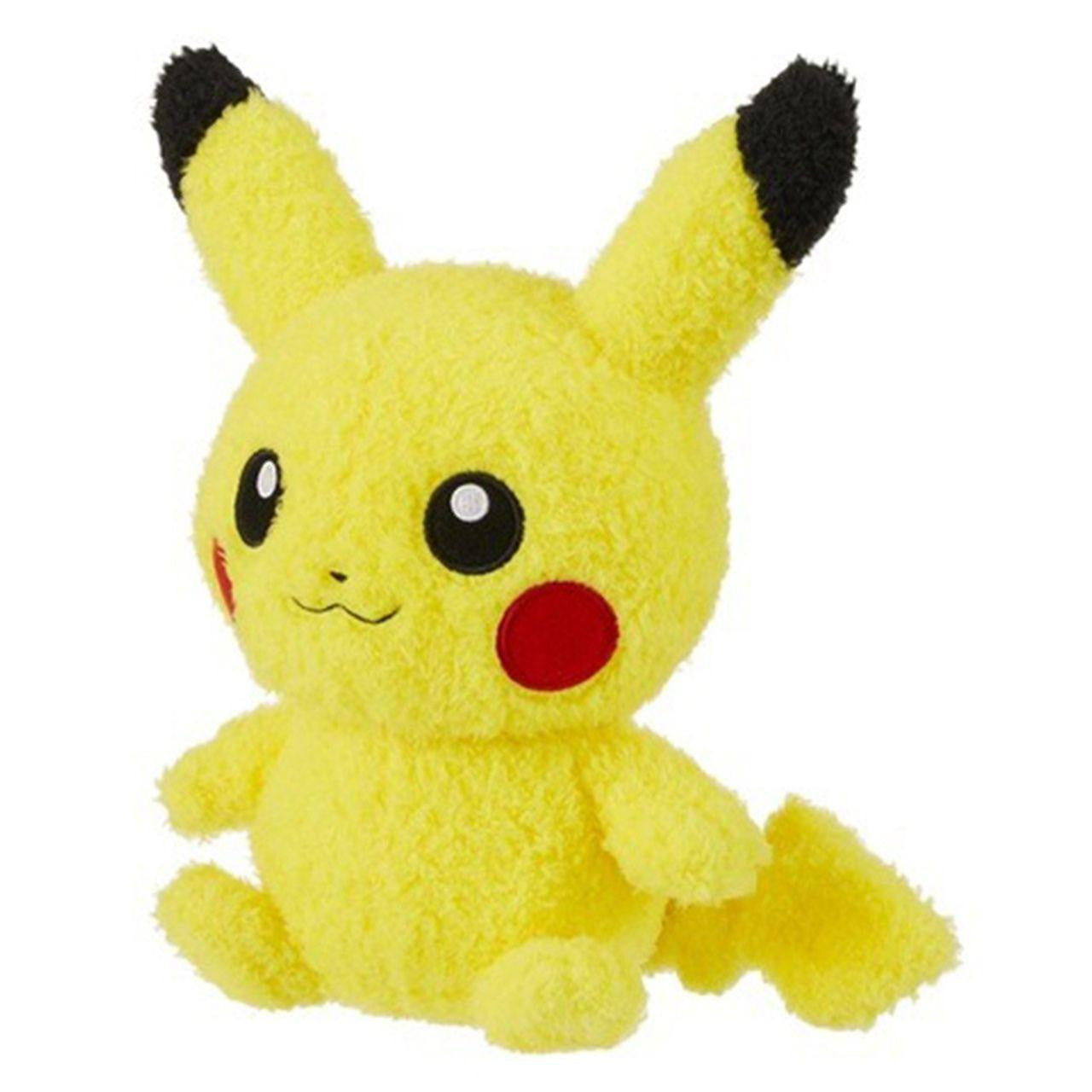 Pokemon Sekiguchi Fluffy Pikachu Plush