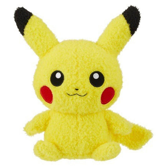 Pokemon Sekiguchi Fluffy Pikachu Plush