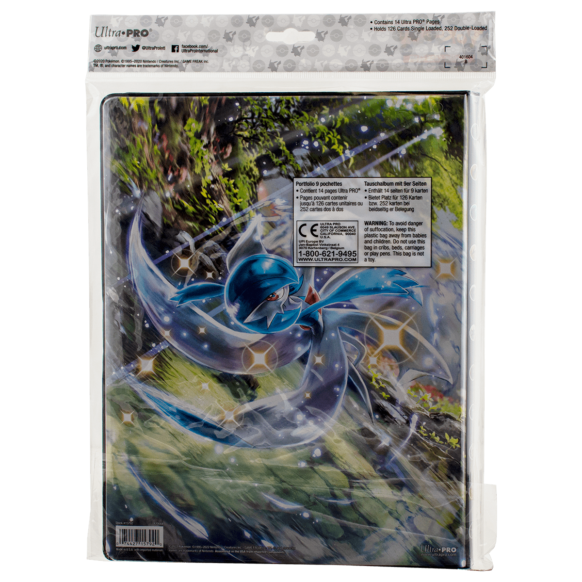 Sword and Shield 11 Giratina and Gardevoir 9-Pocket Portfolio for Pokémon
