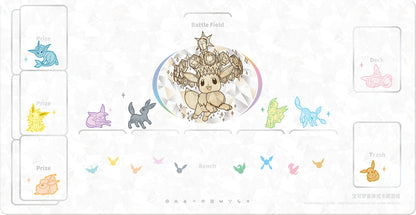 Pokemon Terastal Gathering Kinesisk Eevee Premium Gift Box – playmat