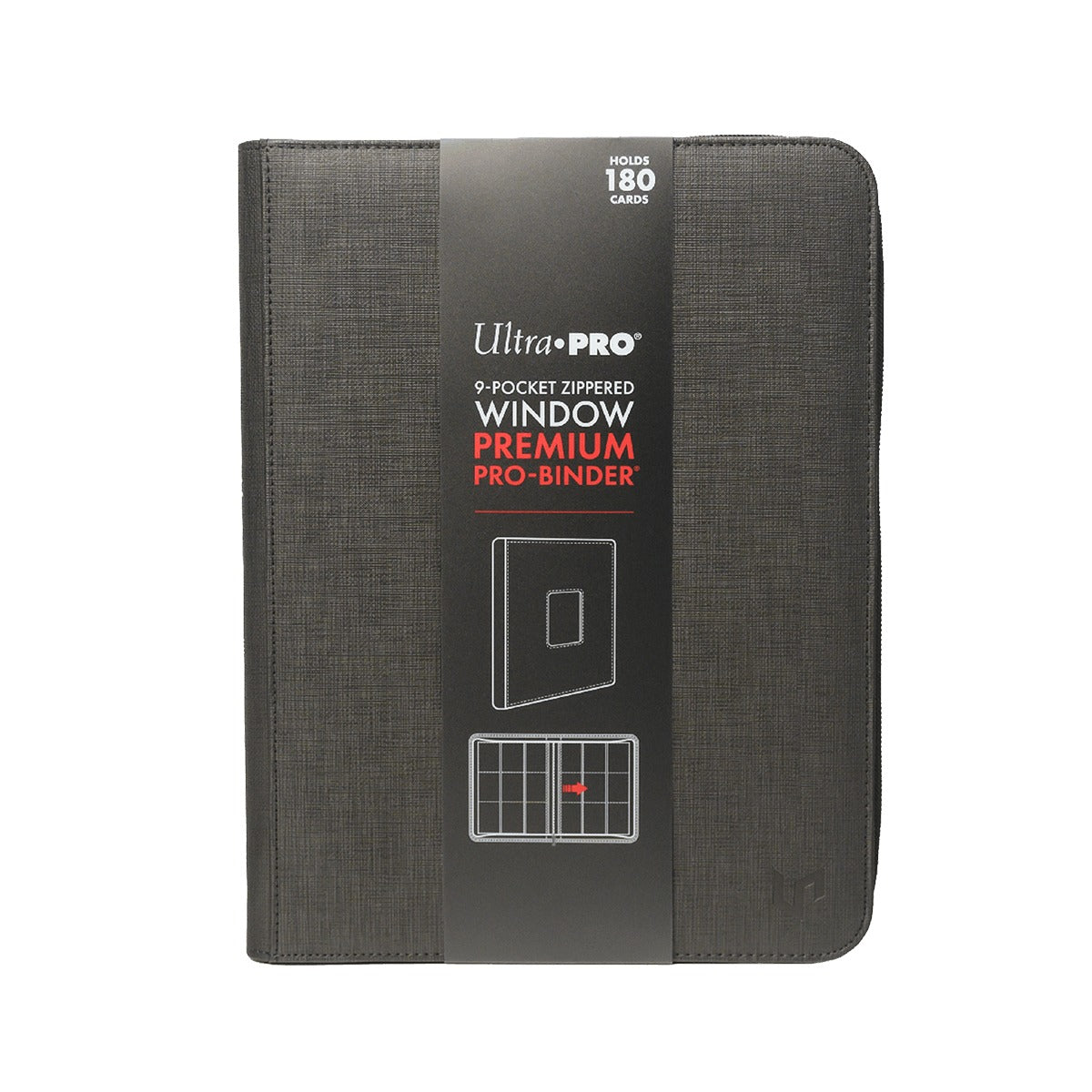 Window Premium PRO-Binder i originalemballasje med banderole som viser 180 kort og 9-lommers sider