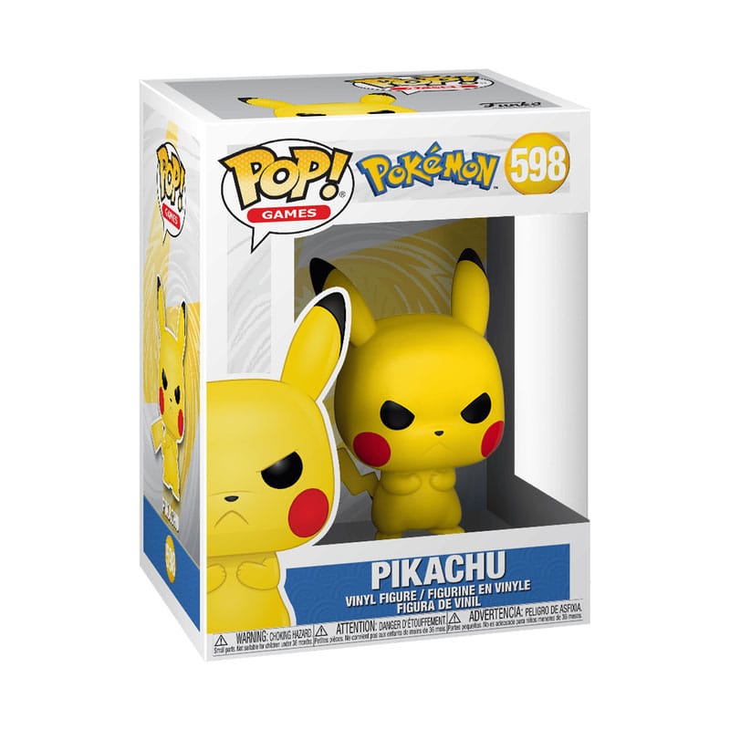 Pokemon POP! Games Vinyl Figure Grumpy Pikachu 9 cm