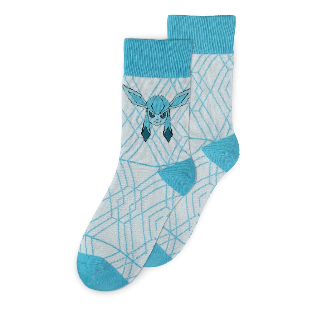 Pokemon Socks Eeveelutions 3.0 (Leafeon, Sylveon & Glaceon)