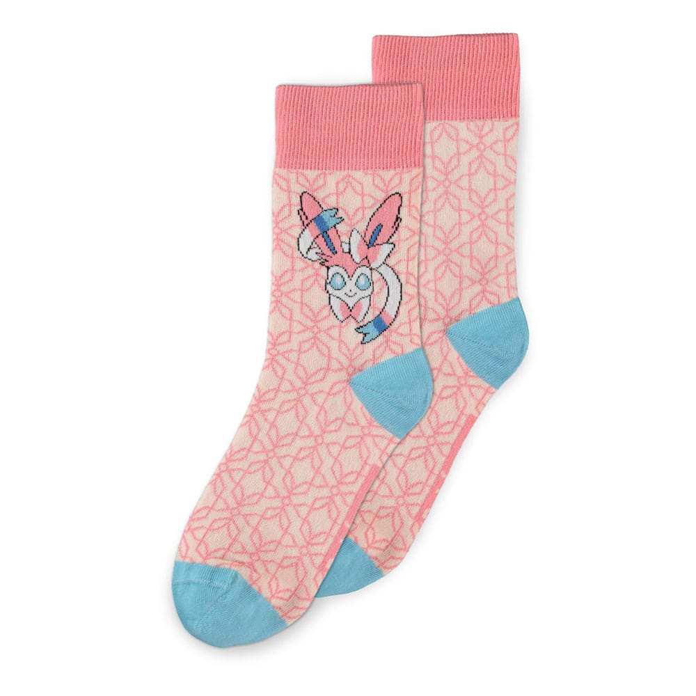 Pokemon Socks Eeveelutions 3.0 (Leafeon, Sylveon & Glaceon)