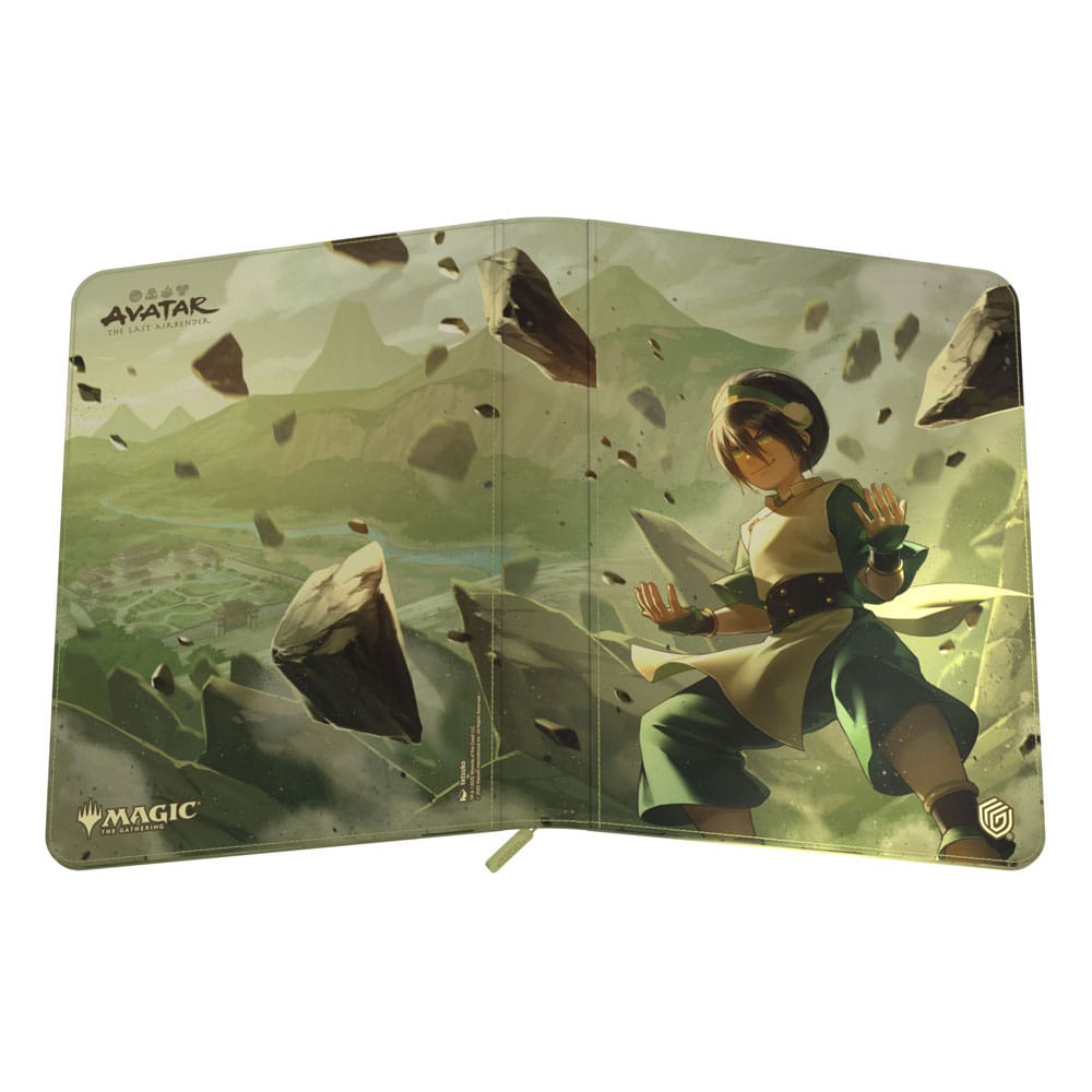 Ultimate Guard Zipfolio 360 - 18 Pocket XenoSkin Album Avatar: The Last Airbender - Toph