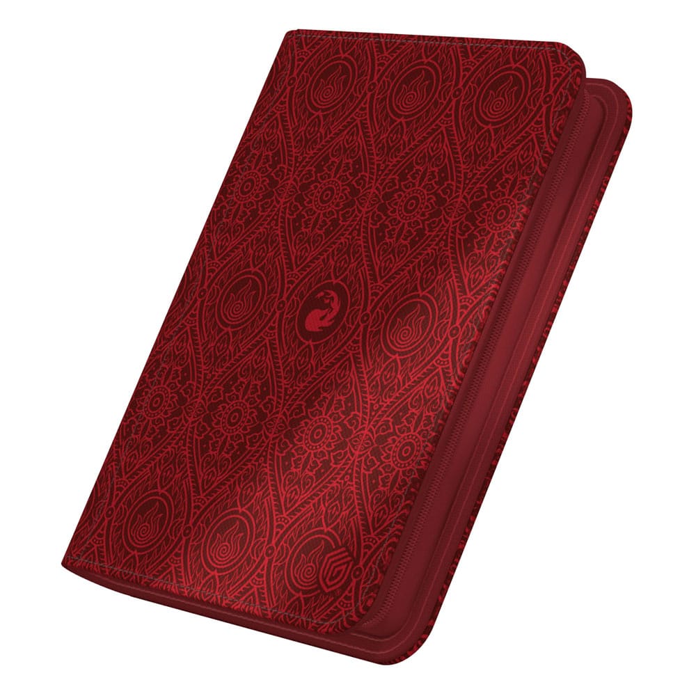 Ultimate Guard Zipfolio 160 - 8 Pocket Xenoskin Album - Avatar: The Last Airbender Red Mana