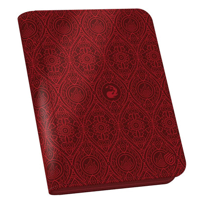 Ultimate Guard Zipfolio 160 - 8 Pocket Xenoskin Album - Avatar: The Last Airbender Red Mana