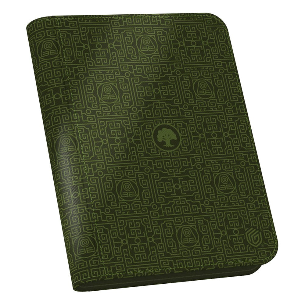 Ultimate Guard Zipfolio 160 - 8 Pocket Xenoskin Album - Avatar: The Last Airbender Green Mana