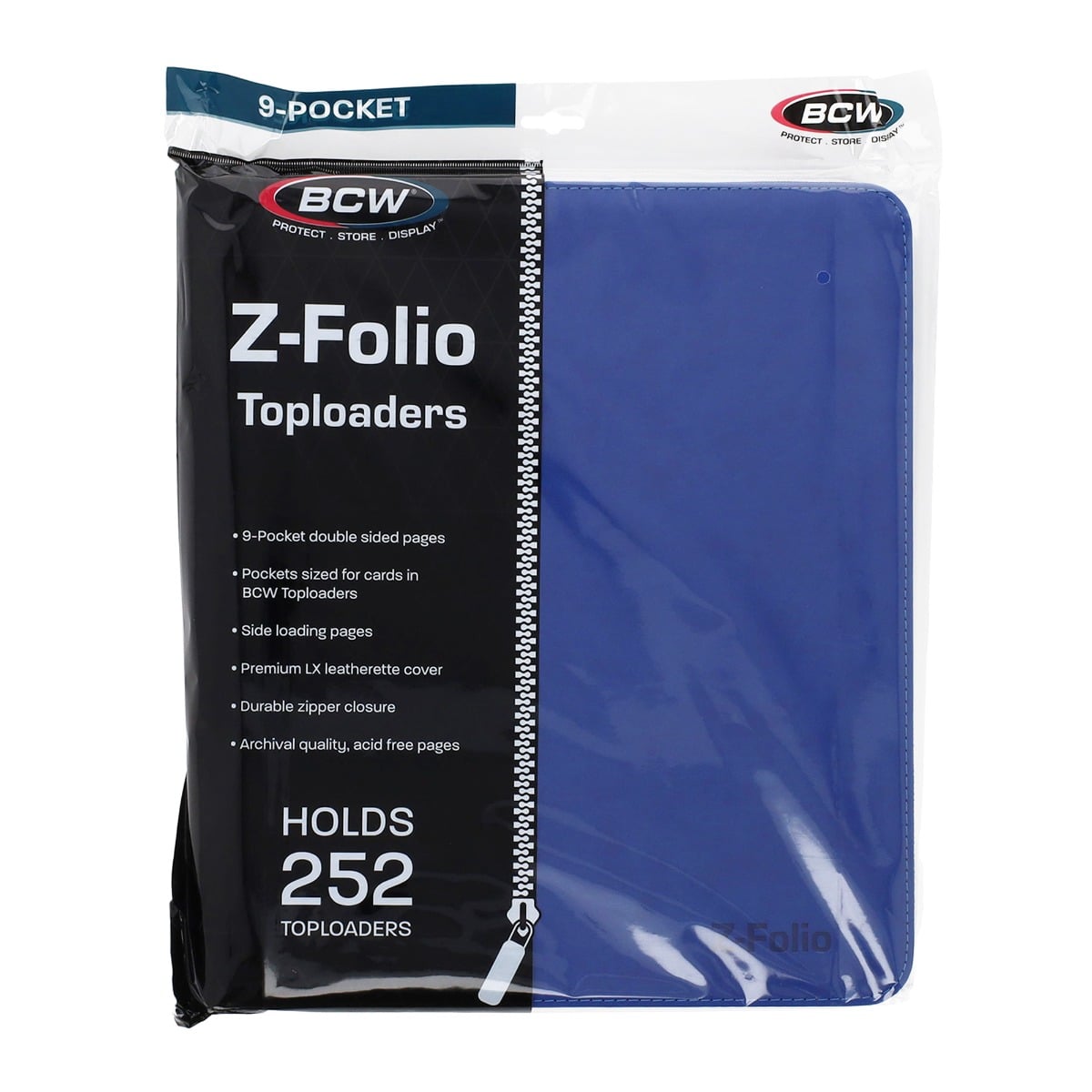 BCW Z-Folio 9-Pocket LX Album Toploaders