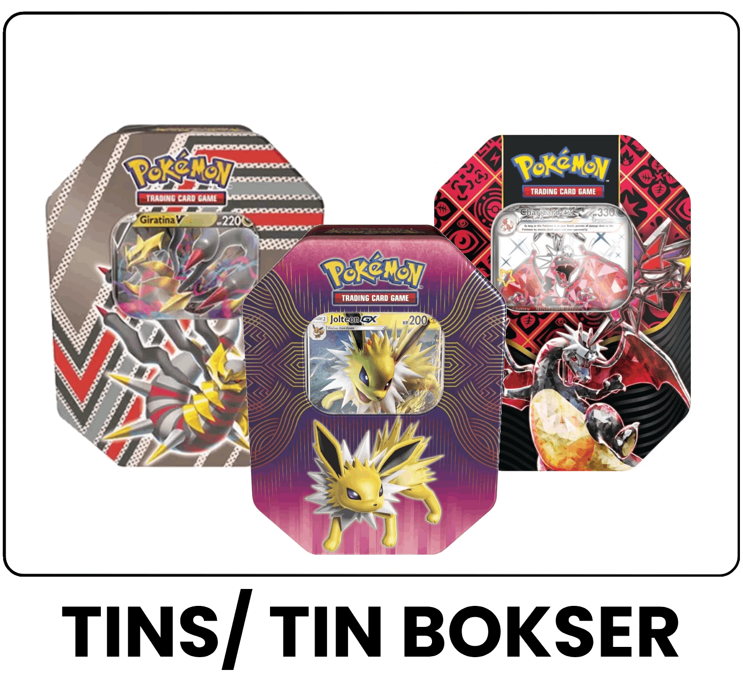 Pokemon Tins / Tin Bokser